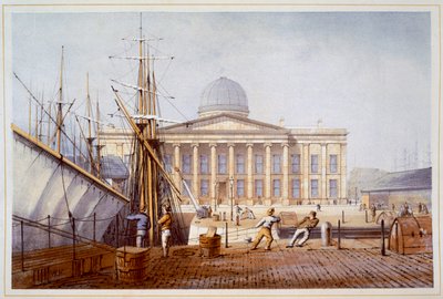 The Customs House and Revenue Building, Liverpool, 1864 by William Gawin Herdman