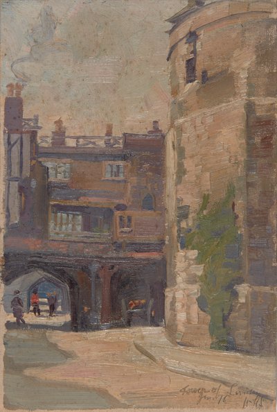 The Byward Tower and Bell Tower by William George Jr. Storm