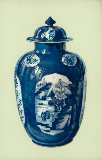 Jar, "Blue and White," Chinese, Period of K