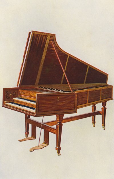 Musical instruments: The Empress harpsichord by William Gibb