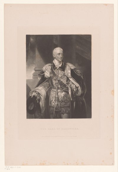Portrait of Philip Yorke, Dressed as a Knight of the Order of the Garter by William Giller