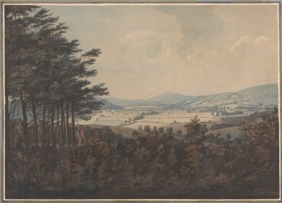 Landscape with Vale and Mountains by William Green