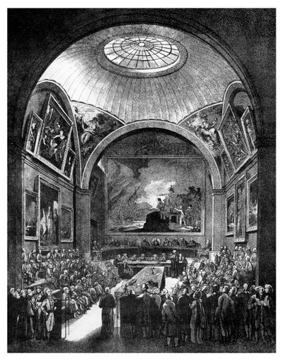 Common Council Chamber, Guildhall, City of London by William Griggs