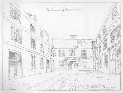 Great Court of Blackwell Hall, City of London by William Griggs