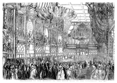 Procession of Her Majesty to the State Ball in the Guildhall, City of London, July 1851 by William Griggs