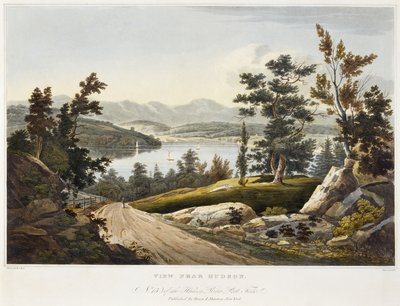 View Near Hudson, 1822 by William Guy after Wall