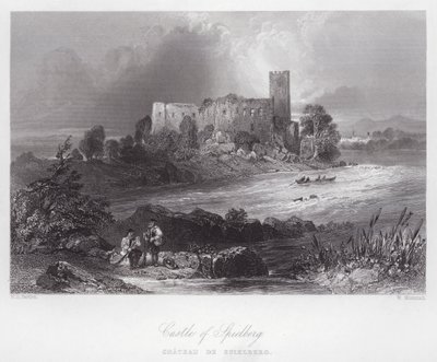 Castle of Spielberg by William H. Bartlett