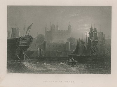 The Tower of London by William H. Bartlett