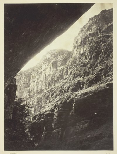 Canyon of Kanab Wash, Colorado River, Looking South by William H. Bell
