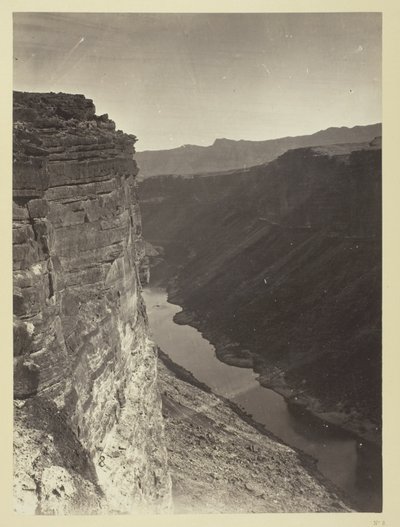 Grand Canyon, Colorado River, Near Paria Creek, Looking East by William H. Bell