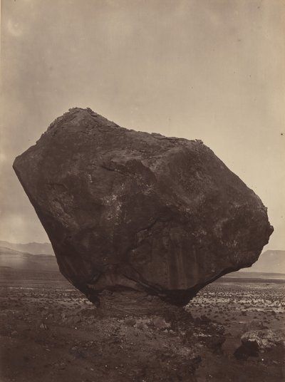 Perched Rock, Rocker Creek, Arizona by William H. Bell