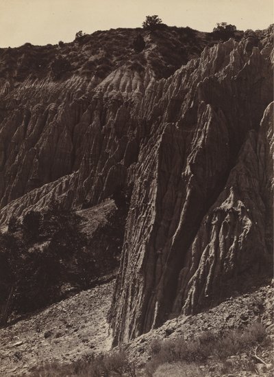 Rain Sculpture, Salt Creek Canon, Utah by William H. Bell