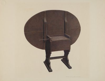 Dining Table by William H. Edwards