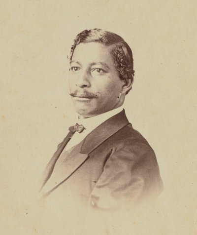 Carte-de-visite Portrait of John W. Menard by William H. Leeson