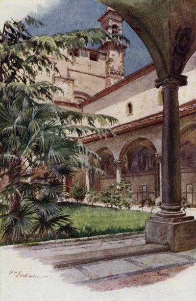 Chiostro Di S Marco, Florence by William H. Parkinson