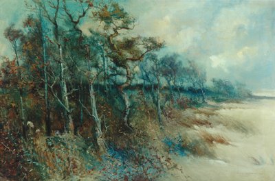 Trees in a Sandy Landscape, Heysham, 1915 by William H. Parkinson