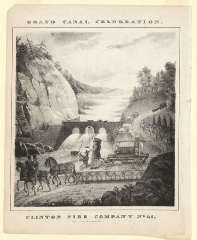 Clinton Fire Company No.41 by William H. Tuthill
