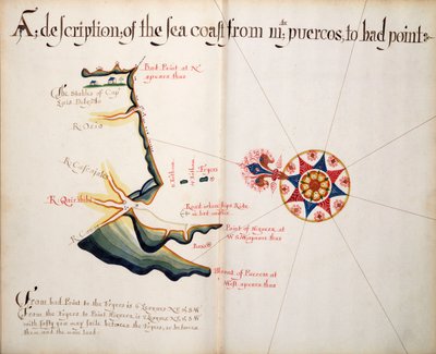 A Description of the Sea Coast from Mta. Puercos to Bad Point by William Hack
