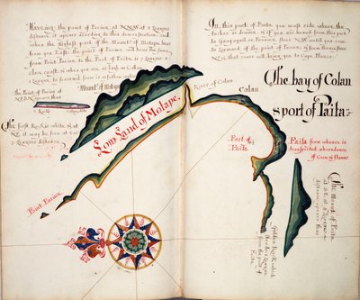 The Bay of Colan & Port of Paita by William Hack