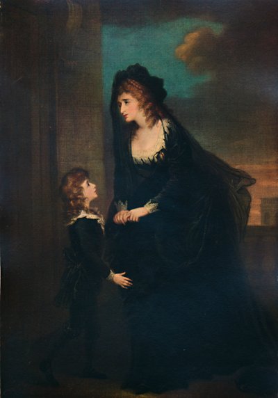 Mrs. Siddons and Her Son in the Tragedy of Isabella by William Hamilton