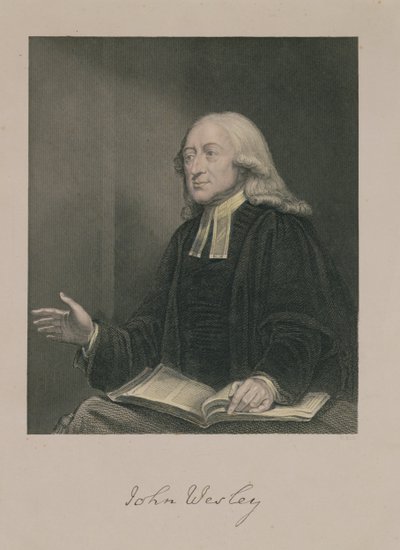 Portrait of John Wesley by William Hamilton