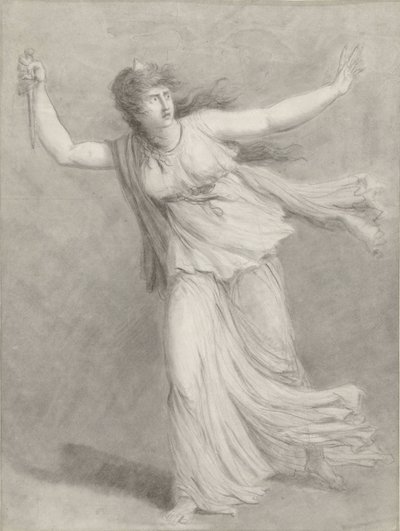 Actress Sarah Siddons in the Role of Euphrasia by William Hamilton