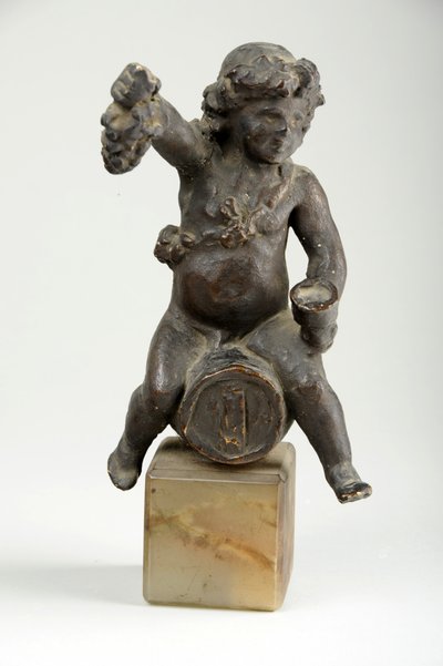 Cherub on a Wine Cask by William Hamo Thornycroft