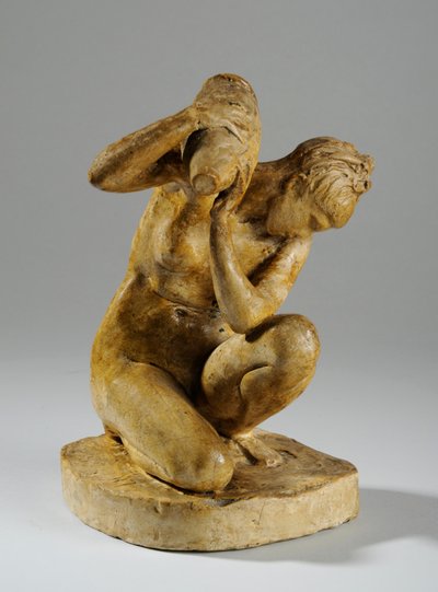 Maquette for a Statuette of a Woman Washing by William Hamo Thornycroft