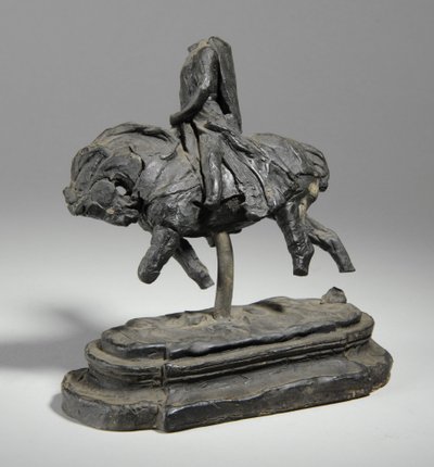 Maquette for an equestrian statue of Edward I, c.1893 by William Hamo Thornycroft