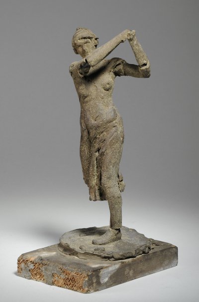 Maquette for the Figure of a Woman Golfer by William Hamo Thornycroft