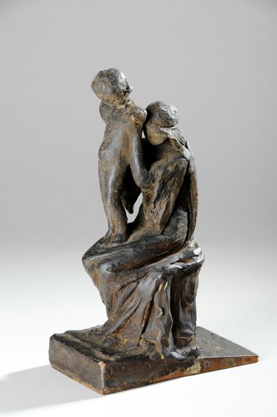 Maquette for the Figures of a Mother and Child by William Hamo Thornycroft