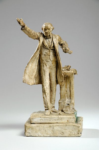Maquette for the Statue of William Ewart Gladstone on the Strand, London, c.1905 by William Hamo Thornycroft