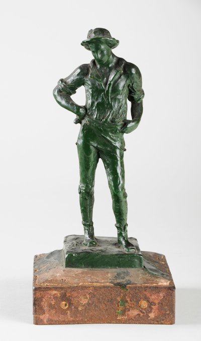 The Mower, c.1884 by William Hamo Thornycroft