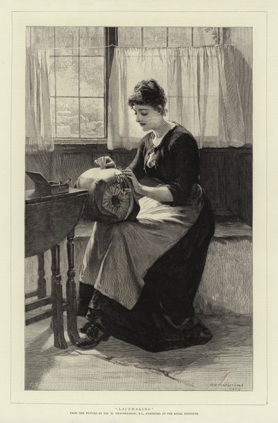 Lacemaking by William Harris Weatherhead