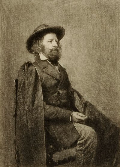 Untitled (portrait of a seated man) by William Harry Warren Bicknell