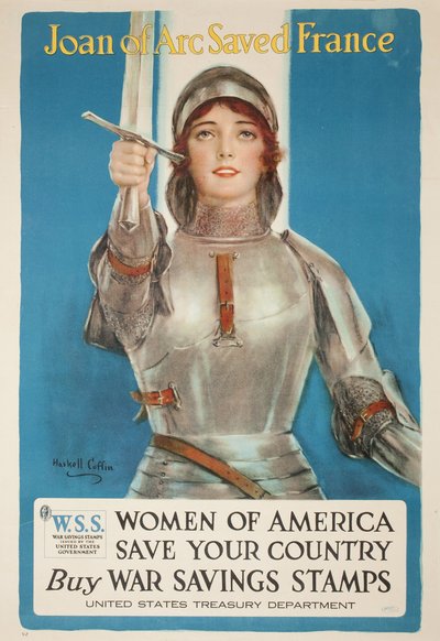 Joan of Arc Saved France, Women of America Save Your Country by William Haskell Coffin