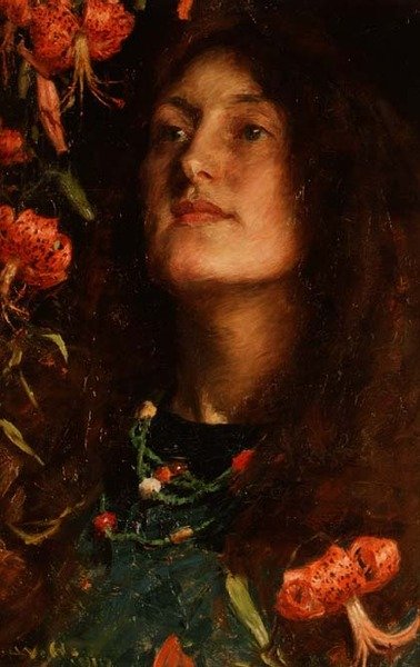 Portrait of Emily Hatherell, the Artist