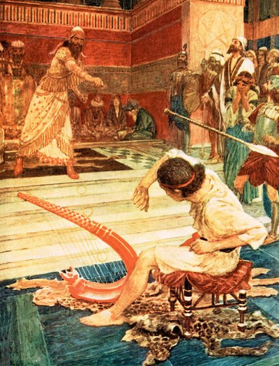 Saul and David by William Hatherell
