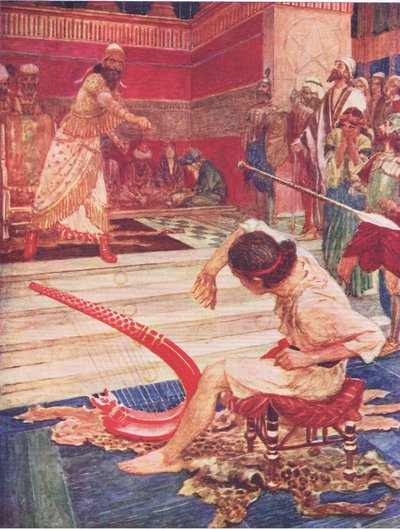 Saul and David by William Hatherell