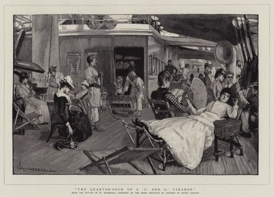 The Quarter-Deck of a 