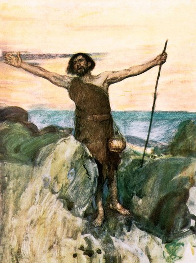 The voice of one crying in the wilderness by William Hatherell