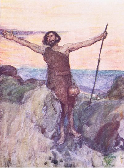 The voice of one crying in the wilderness by William Hatherell