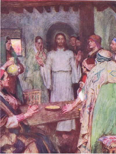 Then came Jesus and stood in the midst by William Hatherell
