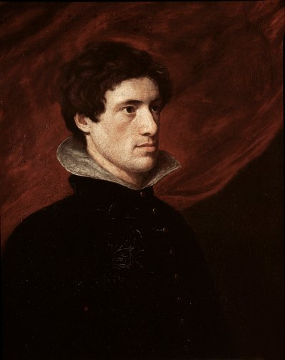 Portrait of the English Writer Charles Lamb by William Hazlitt