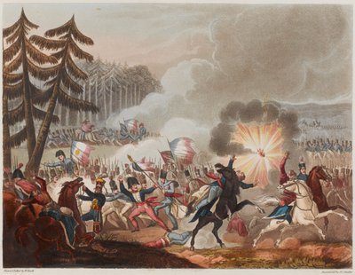 Battle of Barrosa on 5th March 1811 by William Heath