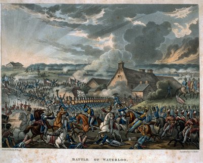 Battle of Waterloo 1815, plate 29 from 
