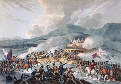 Battle of the Bidassoa, 9th October, 1813 (engraved by Daniel Havell) by William Heath