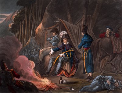 Halting in the Pyrenees in July 1813, engraved by J.C. Stadler, published by Thomas Tegg, 1818 by William Heath