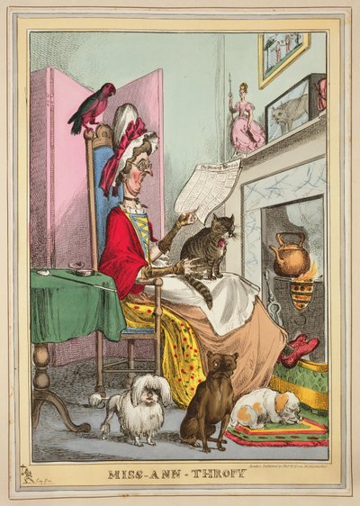 Miss-Ann-Thropy, published by Thomas McLean, London by William Heath