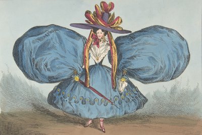 Modern Oddities by P. Pry Esq., Plate 1st: The Sleeves Curiously Cut, Ay There